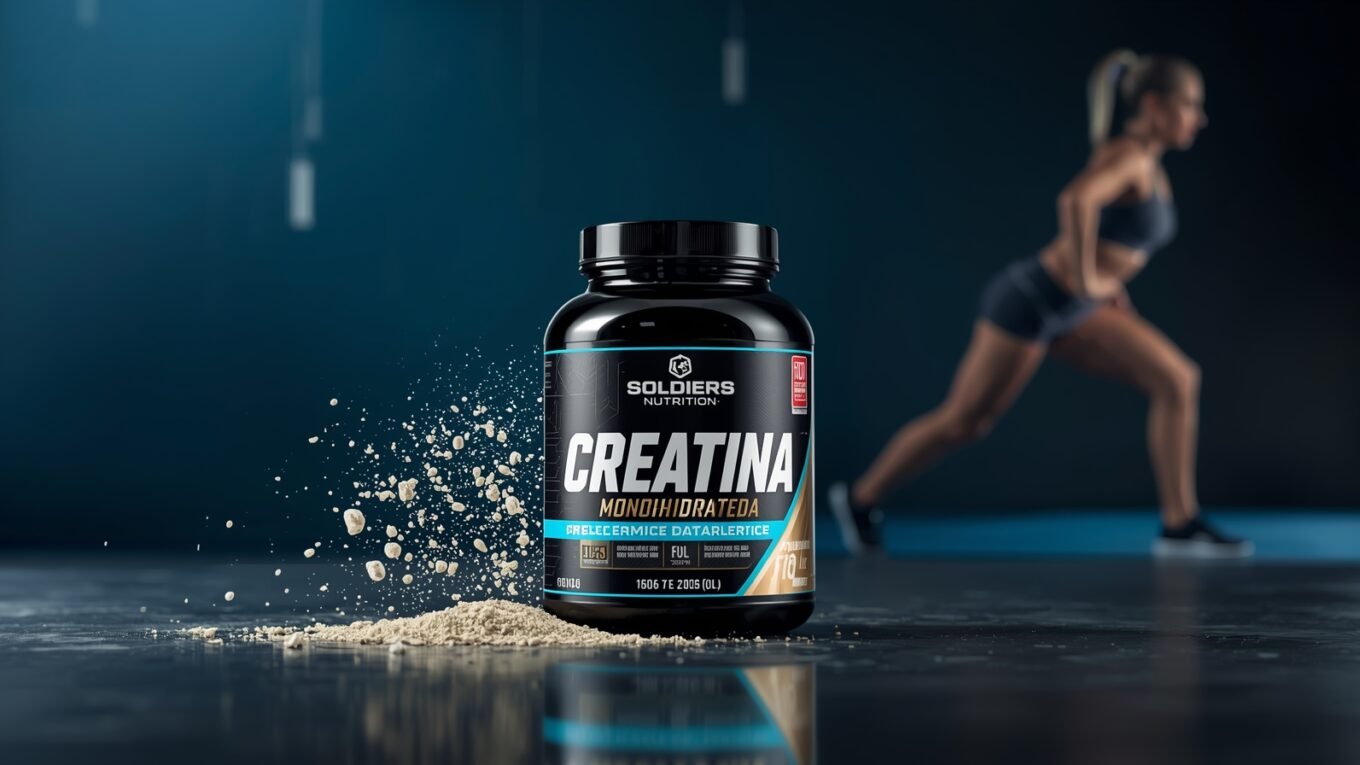 Creatina Soldiers Nutrition com entrega rápida