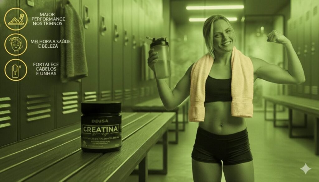 A creatina monohidratada funciona mesmo para mulheres