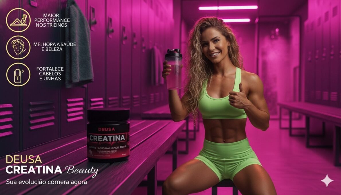 Creatina para Mulher 40+ Funciona Mesmo Benefícios, Como Usar e Vale a Pena