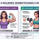 creatina deixa mulher masculinizada