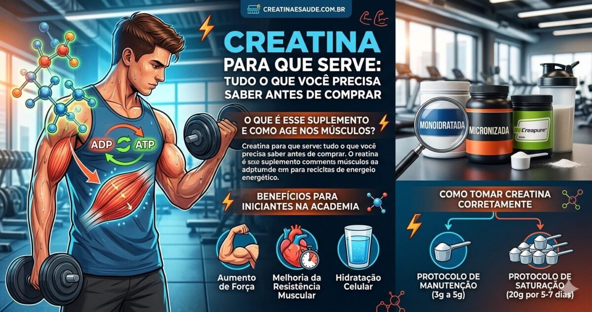 Creatina para que serve