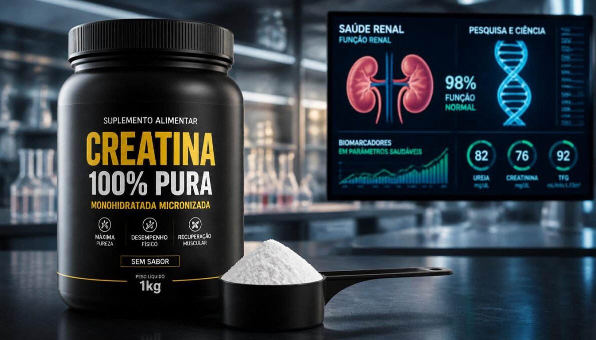 Creatina tem efeitos colaterais